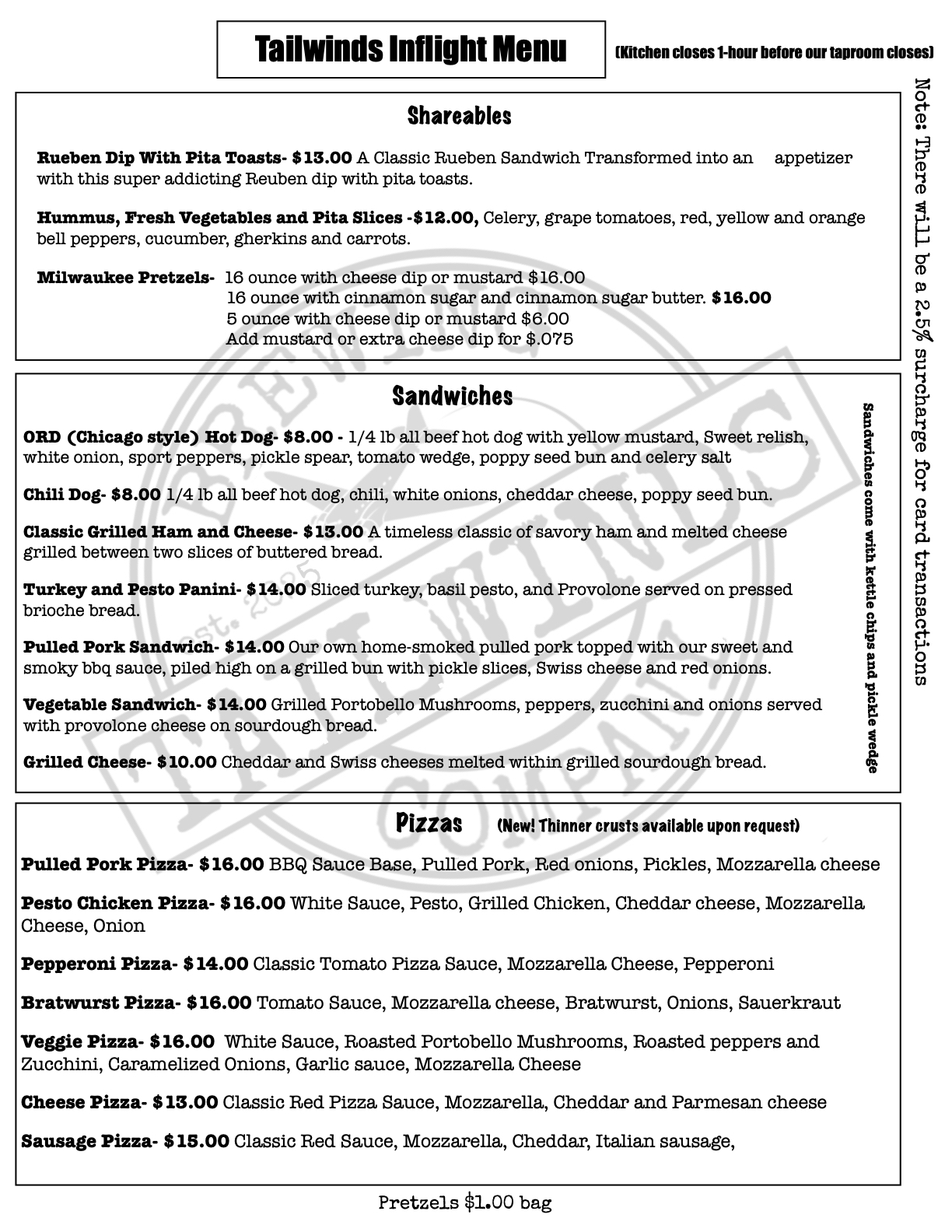 Tailwinds Food Menu 9-1-26.1